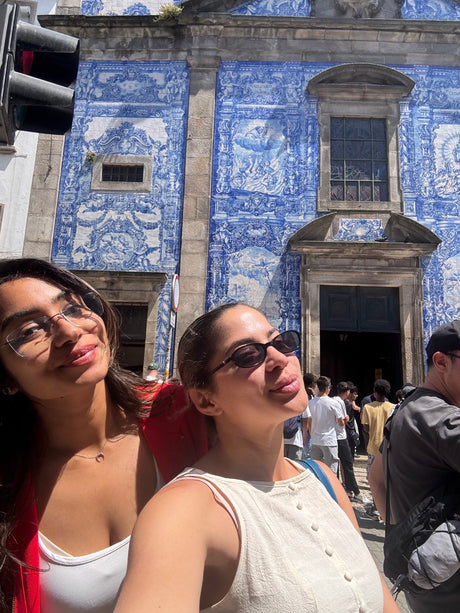 Vidhie and Nati in Porto