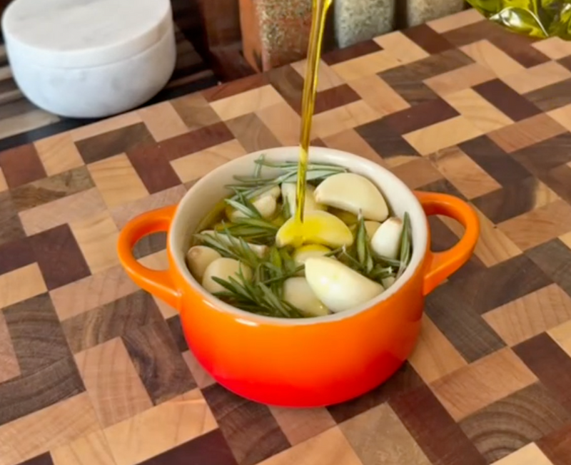 Confit Garlic, and the Oil You Get For Free