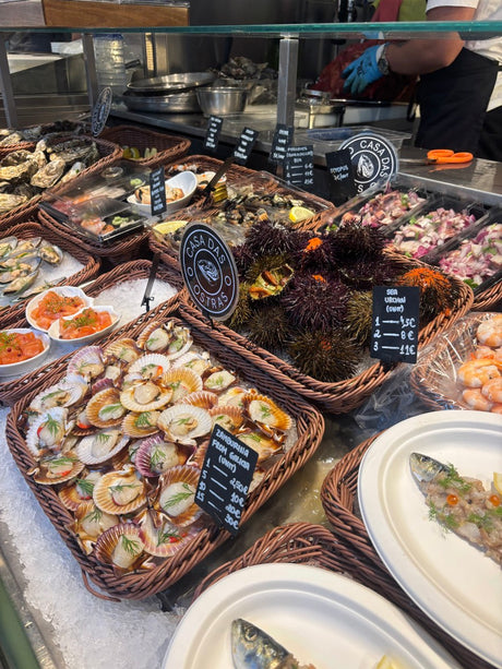 A Porto seafood counter